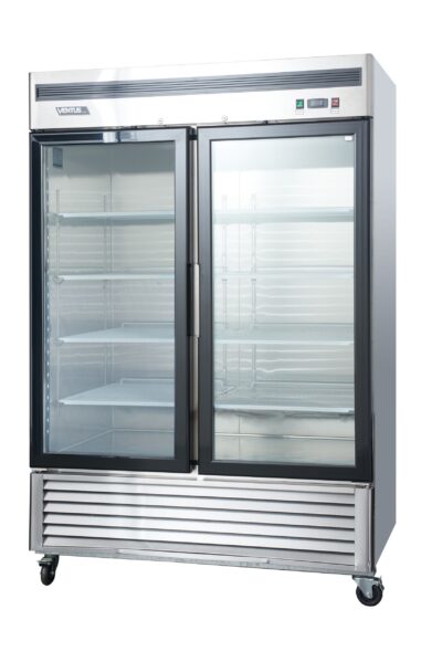 refrigerador dos puertas de vidrios ventus